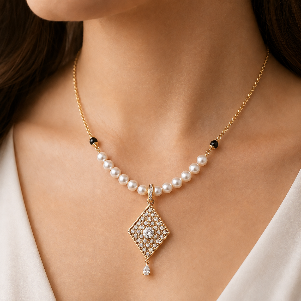Barfi Necklace Medium